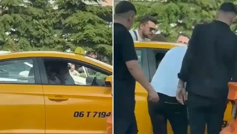 Trafikte Tartıştığı Taksi Şoförüne Yumruk Atan Sürücü Gözaltına Alındı