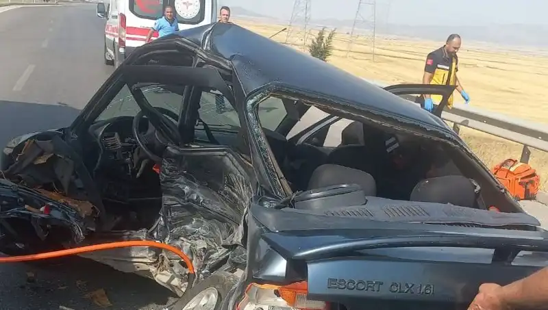 Gaziantep'te Feci Trafik Kazası: 1 Ölü, 1 Yaralı