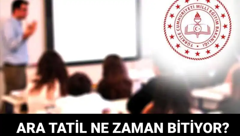 2023-2024 Eğitim Öğretim Yılında Ara Tatil Ne Zaman Sona Erecek?