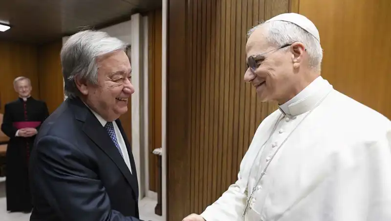 Papa Leo ve Guterres: Barış İçin Tarihi Buluşma Gerçekleşti