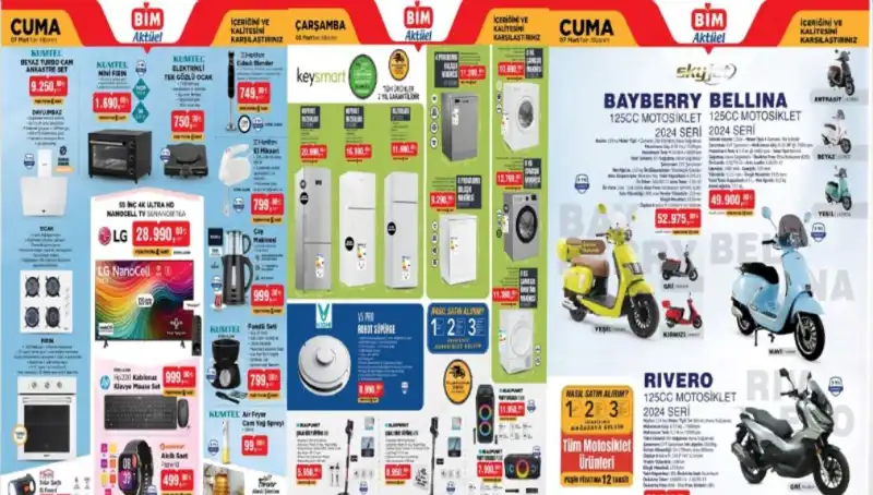 BİM'den Mart Ayına Özel Teknolojik Ürünleri Kaçırmayın!