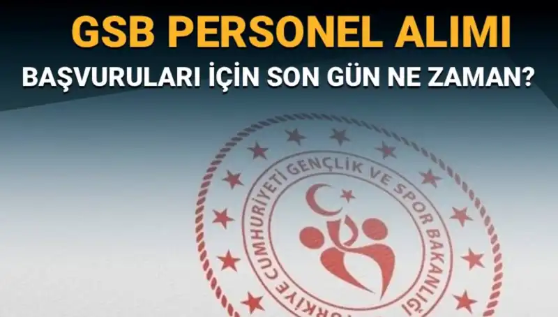 Gençlik ve Spor Bakanlığı Personel Alımı: Başvurular İçin Son Gün Ne Zaman?