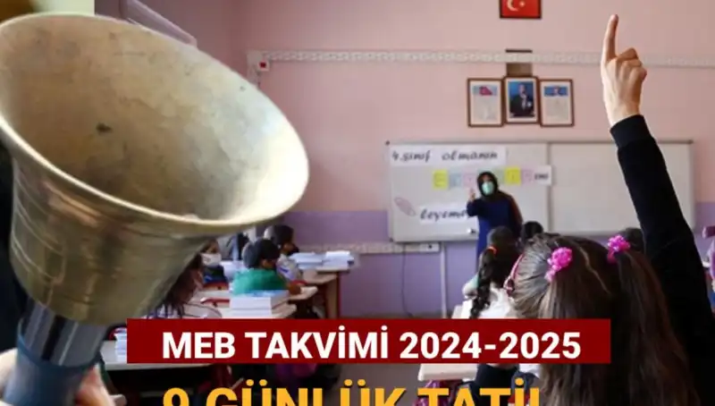 ** 2024-2025 Eğitim Döneminde Okul Ara Tatil Tarihleri Açıklandı**