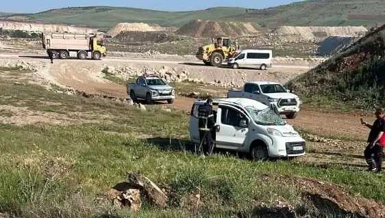 Mardin’de Meydana Gelen Kazada Dört Kişi Yaralandı