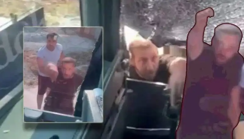 Tur Otobüsüne Taşlı Saldırı: Turistler Korku İçinde Kaldı