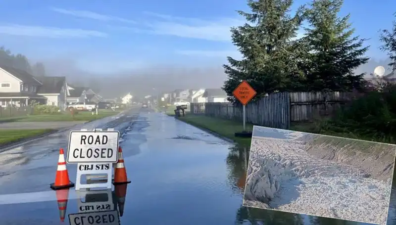 Buzul Barajı Taşan Alaska'da Acil Tahliye Çağrısı Yayımlandı