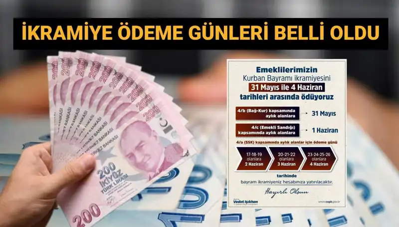 Emekli Bayram İkramiyeleri Hesaplarda: Tarih ve Detaylar Belli Oldu!